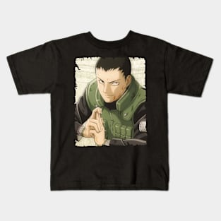 SHIKAMARU MERCH VTG Kids T-Shirt